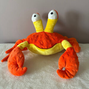 Kohl’s Cares The Pout-Pout Fish Crab Plush Stuffed Orange Yellow Book Character